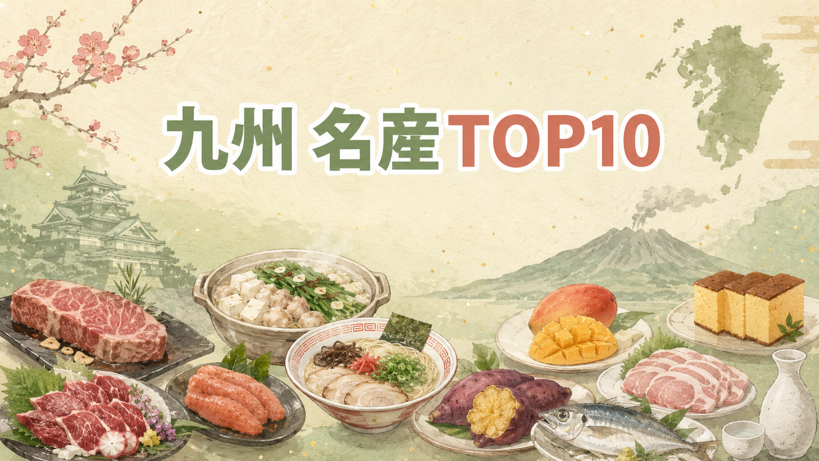 九州のふるさと納税おすすめ10選｜宮崎牛・佐賀牛・明太子【2026】